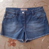 Гарненькі джинсові шорти підліток на 10-11 років,розмір 140-146