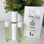 З феромонами) Жіночий міні парфум Chanel Chance Eau Fraiche, 3*15мл