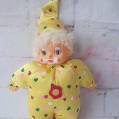 Кукла клоун винтаж Корея made in Korea подвесная игрушка