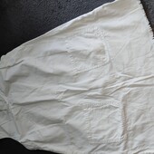 New look u14 біла джинсова сукня