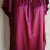 Гарна якісна блуза в кольорі марсала р.s/m