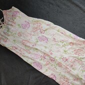 Primark uk18 ніжна сатінова сукня в білизняному стилі