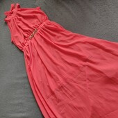Коралова шифонова сукня від Shein L