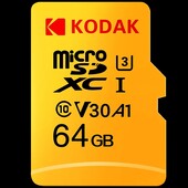 Ориганальная карта памяти Kodak 64 гб micro sd class 10