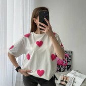 Женские футболки оверсайз Коттон Турция цвет и размер на выбор