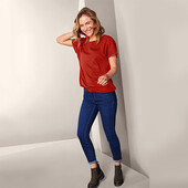 ♕ Комфортна жіноча блуза-футболка Tchibo (Німеччина),, розмір наш 44-46(36/38 євро)