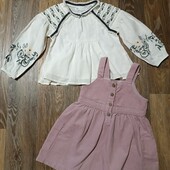 Комплект одежды на девочку 3-4 года.