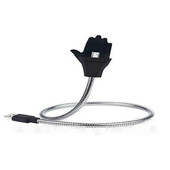 Шнур для заряджання та тримач телефона (2 в 1) металевий "ладонь" palms cable Micro Usb