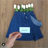 Новая джинсовая юбка WeAnnabе