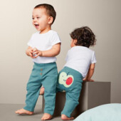 ♕ Якісні зручні дитячі штанці з аплікацією "яблучко" від Tchibo (Німеччина), розмір 86-92