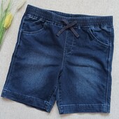 Дитячі стрейчові джинсові шорти 13-14 роки для хлопчика