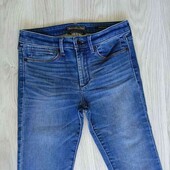 Abercrombie & Fitch джинсы цвет синий размер евро 34/36 можно подростку