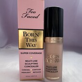 Too faced born this way Super Coverage Multi-Use Concealer стійкий коректор для високого покриття