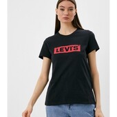 Футболка чорна жіноча levi's® розмір М.