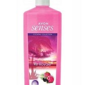 Гель для душа Avon Senses "Кир Рояль" с ароматом малины и черной смородины, 720мл