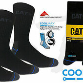 3 пари термоноски Coolmax CAT робочі шкарпетки р 43-46