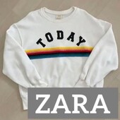 Світшот, кофта, толстовка з утепленням від Zara на дівчинку 5-6 років, р.110-116