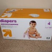 Підгузники diapers р.4 (10-16 кг).Упаковка 74 шт.