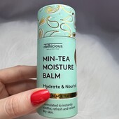 Delhicious min-tea balm інтенсивний відновлюючий бальзам для тіла для сухої та чутливої з ментолом