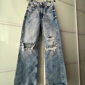 Bershka wide-leg '90s jeans джинси палаццо