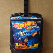 Hot Wheels Car Case Кейс чемодан бокс Хот вилс на колесах для хранения машинок 100 штук