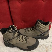 Зимові Merrell,із натуральної шкіри і текстилю,розміри 43, 43,5, 44, 44,5, 45, 46,5,48.Маломірять