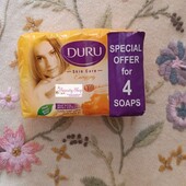 Мыло твердое с экстрактом меда Duru Skin Care 65 г * 4