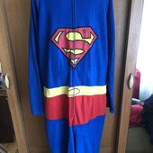 Человечек, кигуруми, пижама, спайдермен, XL. 190-200,костюм. Superman. в ідеалі