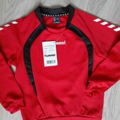 Hummel спортивный реглан цвет красный на рост 116 см