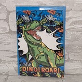 Об'ємна листівка з конвертом Dino Roar 19,5*13,5см