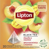 Чай Lipton пірамідка Персик Манго