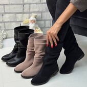 Зимове та Демі сезонне взуття натуральна шкіра замш