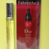 Dior Fahrenheit 20 мл. Мужественный, древесно-мускусный аромат.