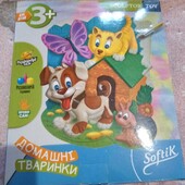 Гіпсовий набір Sculptor toy від Softik для створення панно, 3+