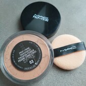 03 Матуюча розсипчаста пудра MAC Prep + Prime transparent finishing powder