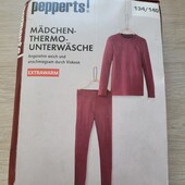 Термобелье , термобілизна , термо реглан лосины ,pepperts Германия 134 140 , 8-10 лет для девочки