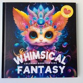 Розмальовка антистрес Fantasy 160Х160 см, 24 аркуші, тверда обкладинка