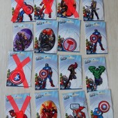 Термоаплікації нашивки Marvel. 1 на вибір