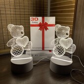 3D нічник ведмедик (LED)