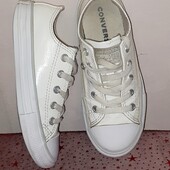 Белые кеды конверсы Converse original стелька 18,5/19