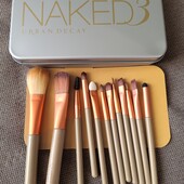 Пензлики для макіяжу в металевій коробці Urban decay