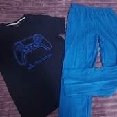 котоновая пижама "PlayStation" на 11-12 лет. Primark