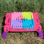 Mega Bloks Fisher-Price, activity table конструктор столик