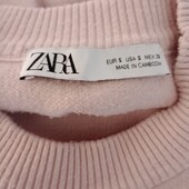 Стильный молодежный свитер кроп-топ оверсайз . Zara!