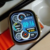 смарт часы Smart Watch Т900 ultra (оранжевые), копия apple watch ultra