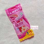 Станок для бритья LEZO Lady одноразовый женский 4 шт