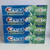 Зубна паста Crest whitening + scope active toothpaste 155 г оригінал США