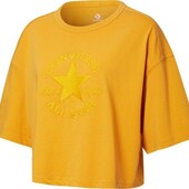 Футболка жіноча converse chuck 70s cut & sew tee sunflower gold oversize євро розмір л