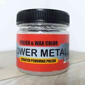 Поліроль для кузова автомобіля Polish Wax Color Power Metal, 150 г.