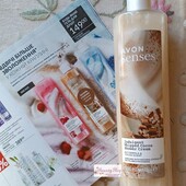 Крем-гель для душа 500 мл Avon эйвон Сливки и какао Moon Milk collection